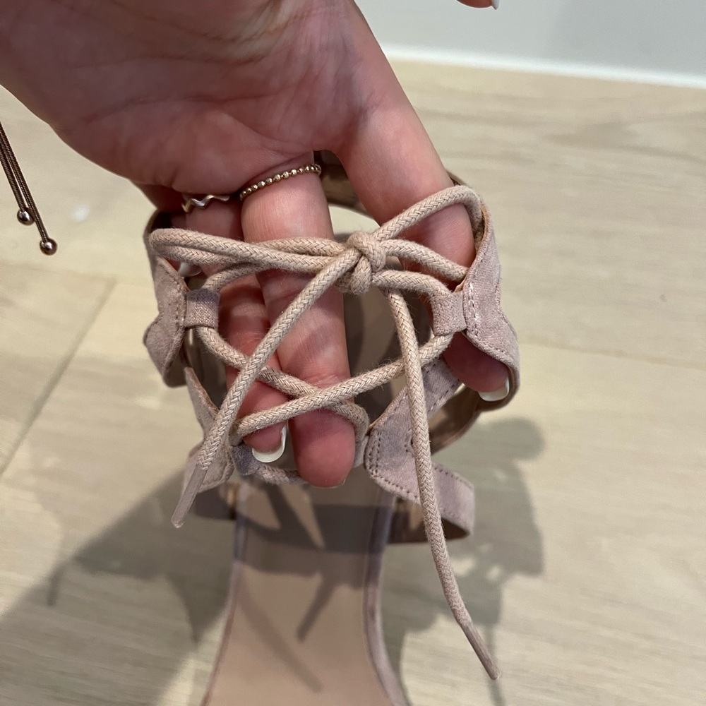 High heels sandals